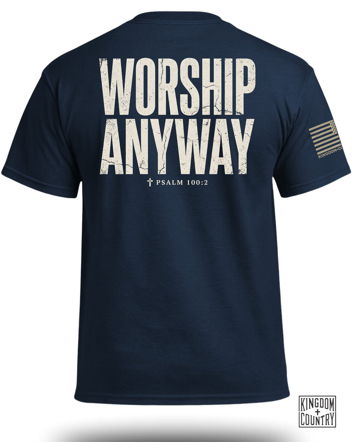 Worship Anyway T-Shirt (Dual sided)
