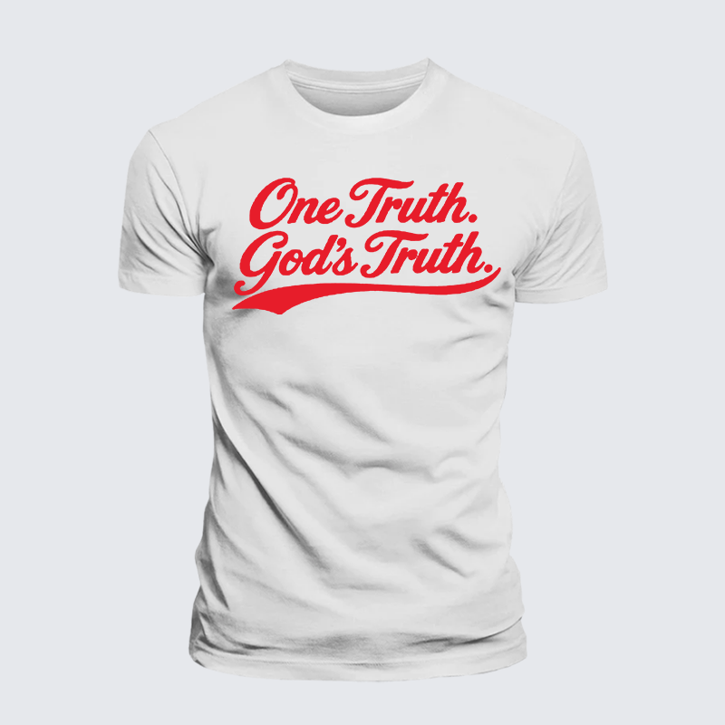 Luxe Mercerized Cotton Tee - One Truth God's Truth