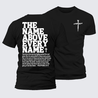 Luxe Mercerized Cotton Tee - The Name Above Every Name
