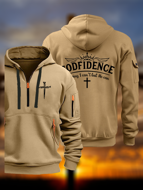 Godfidence Jesus God Christian Zipper Hoodies