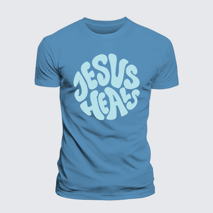 Luxe Mercerized Cotton Tee - Jesus Heals