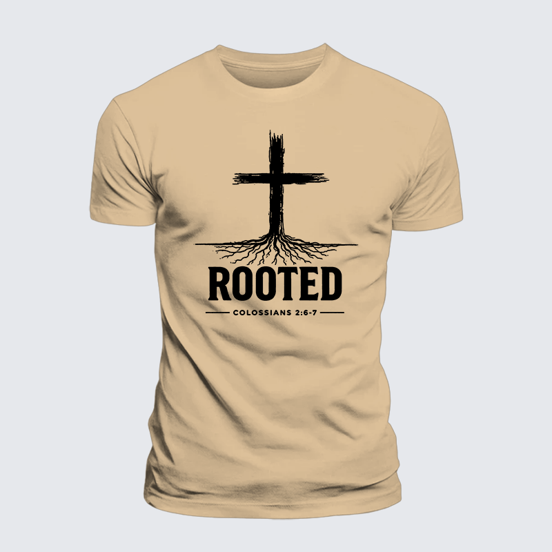 Luxe Mercerized Cotton Tee - Rooted Col 2: 6-7