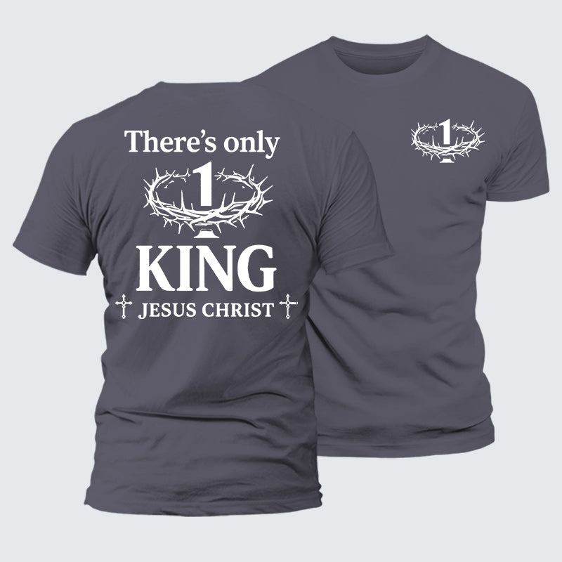 Luxe Mercerized Cotton Tee - There's Only King