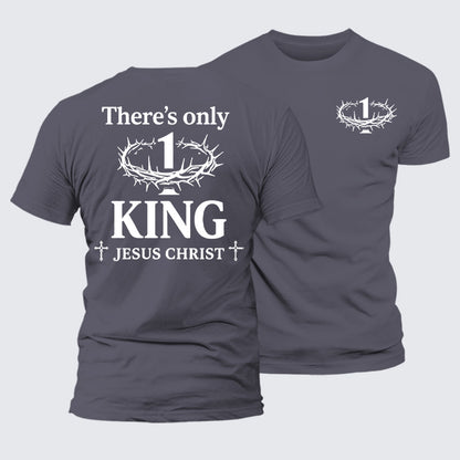 Luxe Mercerized Cotton Tee - There's Only King
