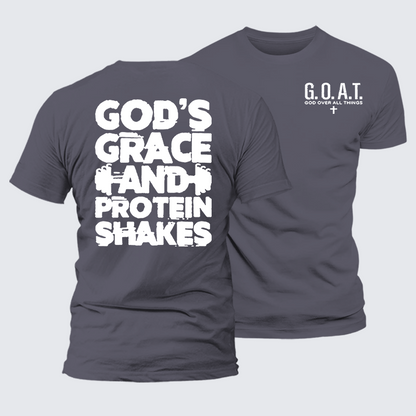 Luxe Mercerized Cotton Tee - Gym Faith