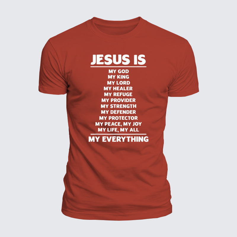 Luxe Mercerized Cotton Tee - Jesus Is My