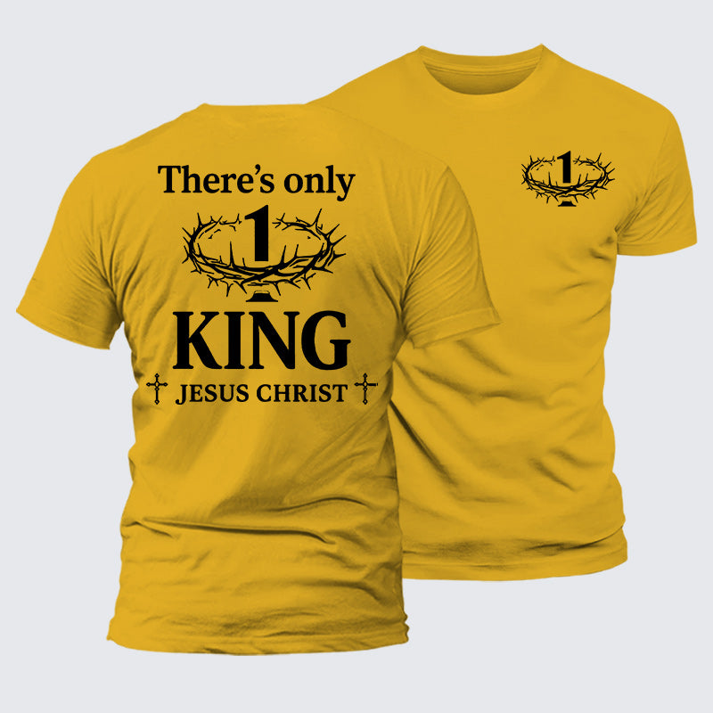 Luxe Mercerized Cotton Tee - There's Only King