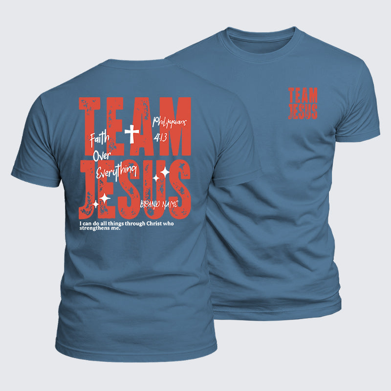 Luxe Mercerized Cotton Tee - Team Jesus