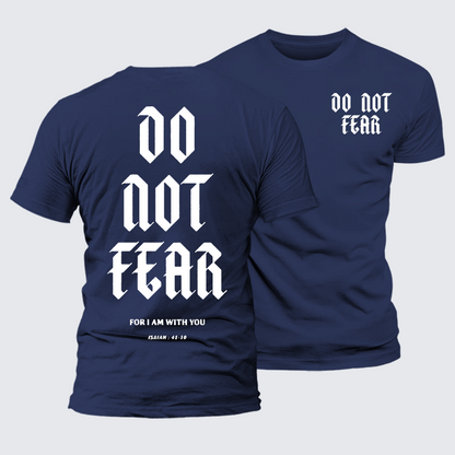 Luxe Mercerized Cotton Tee - Do Not Fear