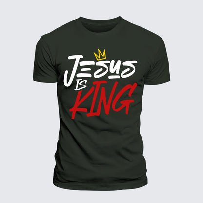 Luxe Mercerized Cotton Tee - Jesus Is King