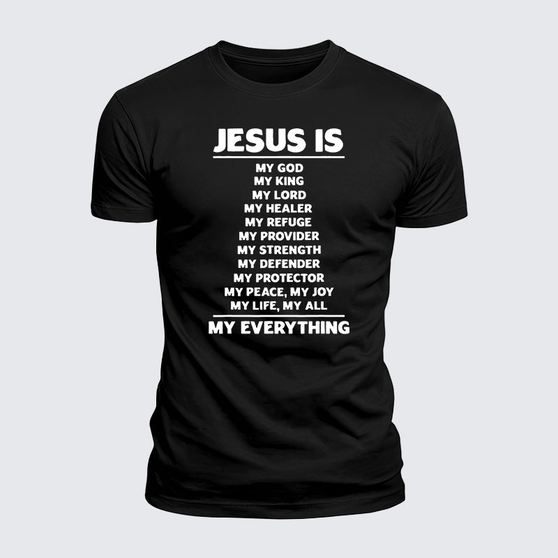 Luxe Mercerized Cotton Tee - Jesus Is My