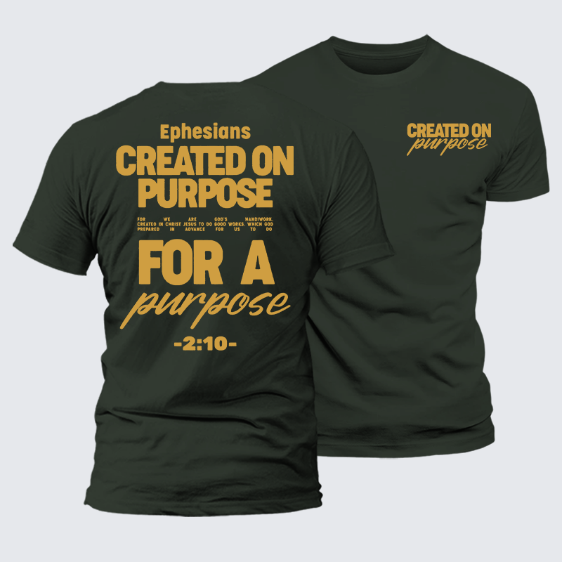 Luxe Mercerized Cotton Tee - Created On Purpose