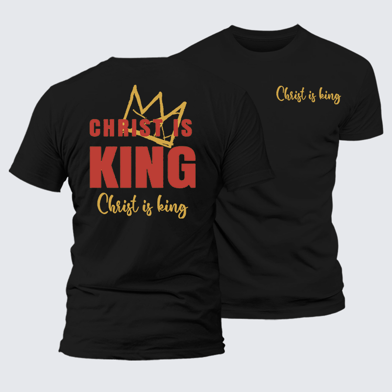 Luxe Mercerized Cotton Tee - Christ Is King