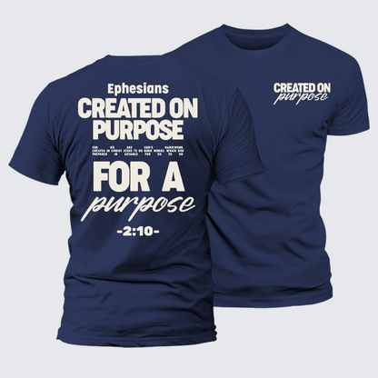 Luxe Mercerized Cotton Tee - Created On Purpose