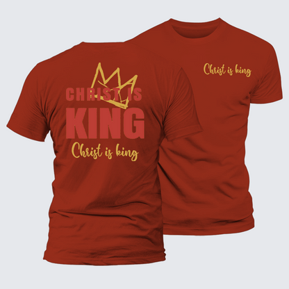 Luxe Mercerized Cotton Tee - Christ Is King