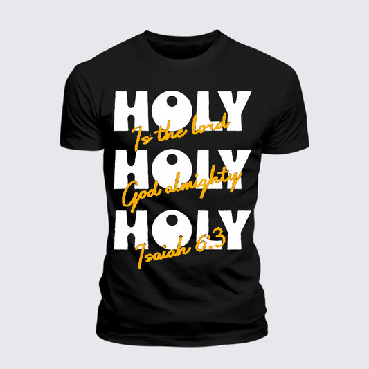 Luxe Mercerized Cotton Tee - Holy Holy Holy