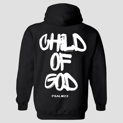 Child Of God Psalm 23 Printed Men's Hoodie