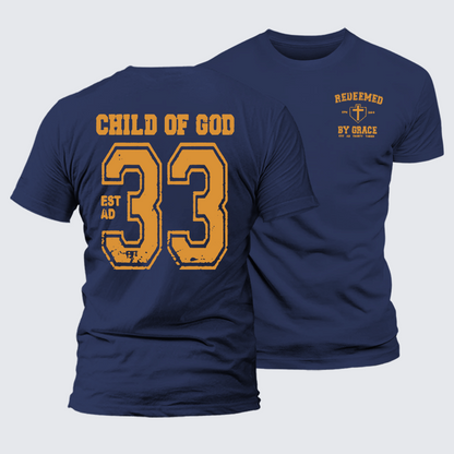 Luxe Mercerized Cotton Tee - Redeemed By Grace