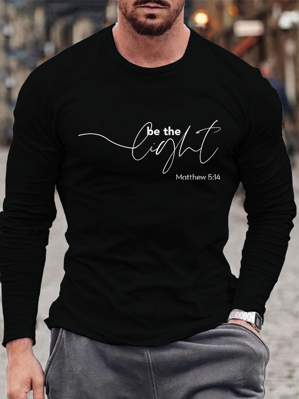 Be The Light Long Sleeve T-Shirt
