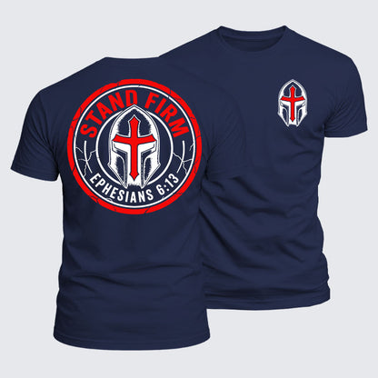 Luxe Mercerized Cotton Tee - Stand Firm