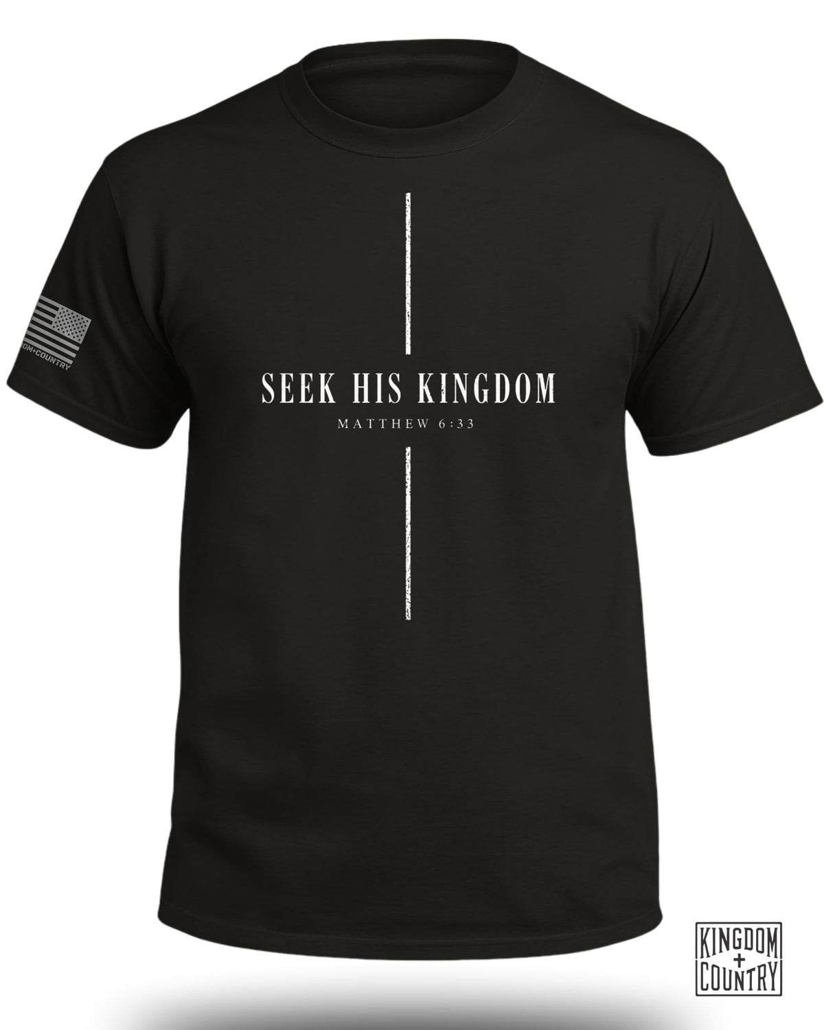 Seek His Kingdom Cross T-Shirt