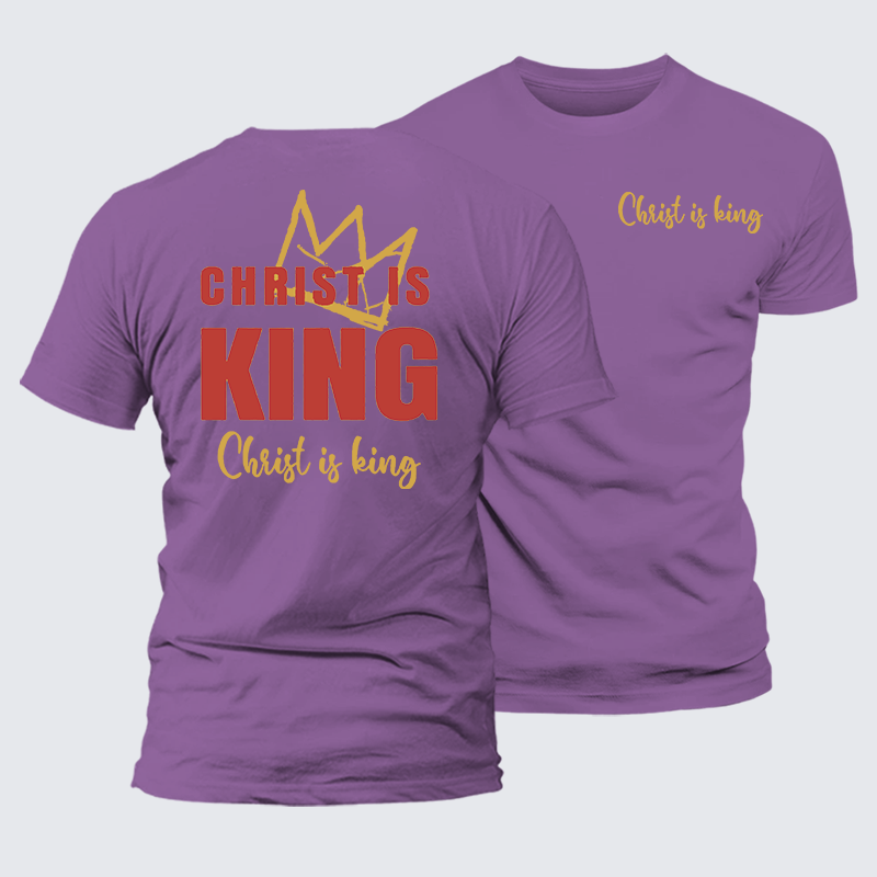 Luxe Mercerized Cotton Tee - Christ Is King
