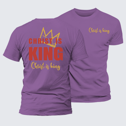 Luxe Mercerized Cotton Tee - Christ Is King