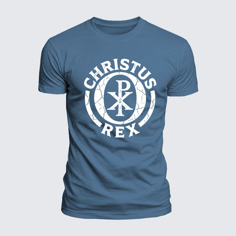 Luxe Mercerized Cotton Tee - Ave Christus Rex