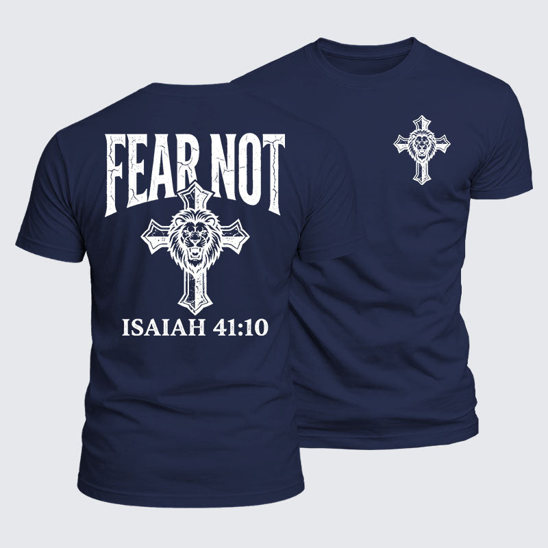 Luxe Mercerized Cotton Tee - Fear Not Isaiah 41:10