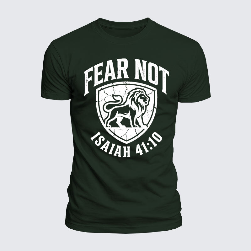 Luxe Mercerized Cotton Tee - Fear Not Isaiah 41:10