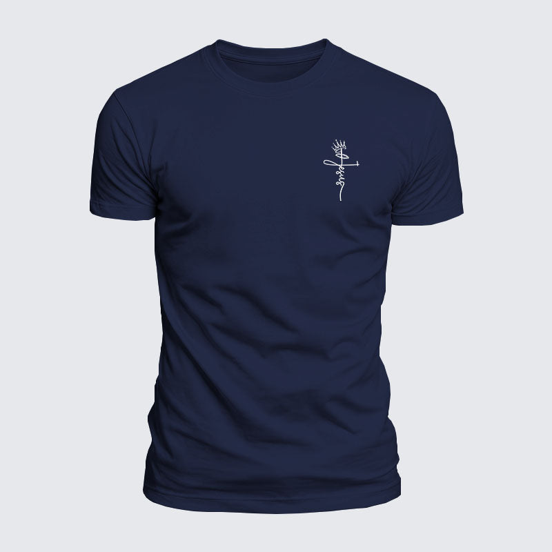 Luxe Mercerized Cotton Tee - Jesus Christ