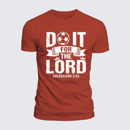 Luxe Mercerized Cotton Tee -  Do It For The Lord
