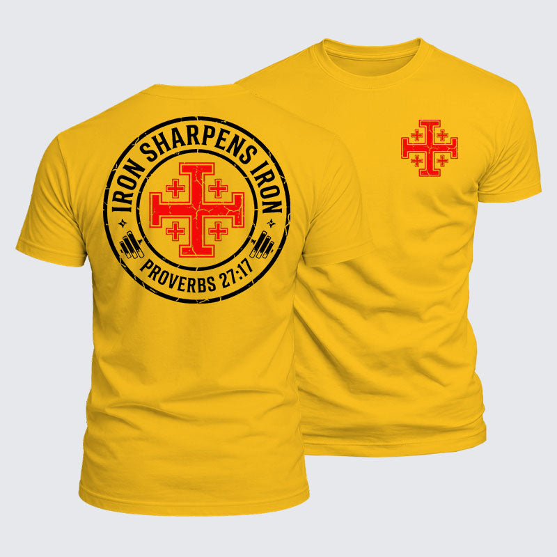 Luxe Mercerized Cotton Tee -  Iron Sharpens Iron