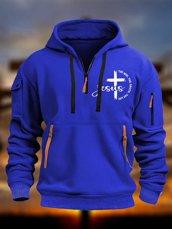 Jesus The Way The Truth The Life Jesus God Christian Zipper Hoodies