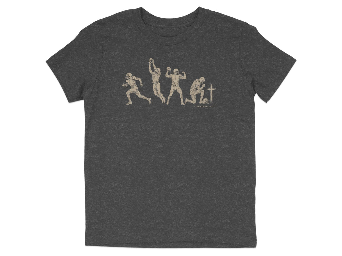 Football Faith Journey Youth T-Shirt