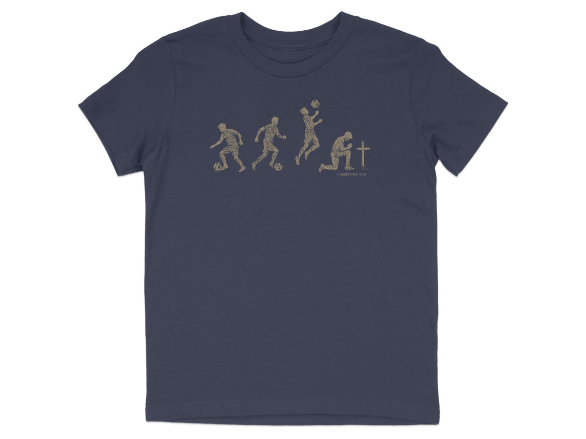 Soccer Faith Journey Youth T-Shirt