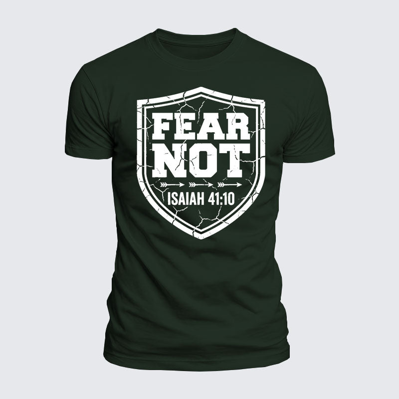 Luxe Mercerized Cotton Tee - Fear Not Isaiah 41:10