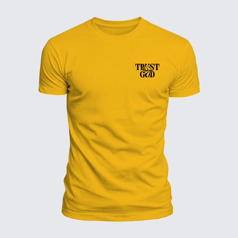 Luxe Mercerized Cotton Tee - Trust God