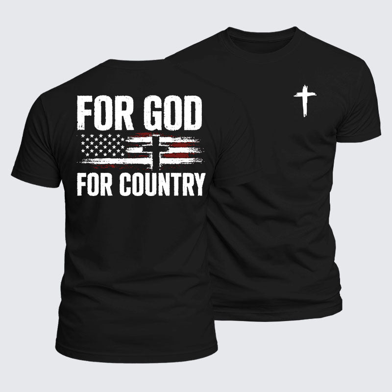 Luxe Mercerized Cotton Tee - For God For Country