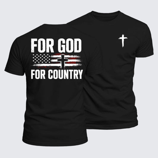 Luxe Mercerized Cotton Tee - For God For Country