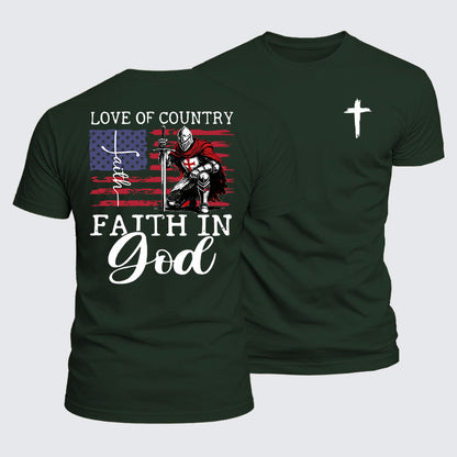 Luxe Mercerized Cotton Tee - Faith In God