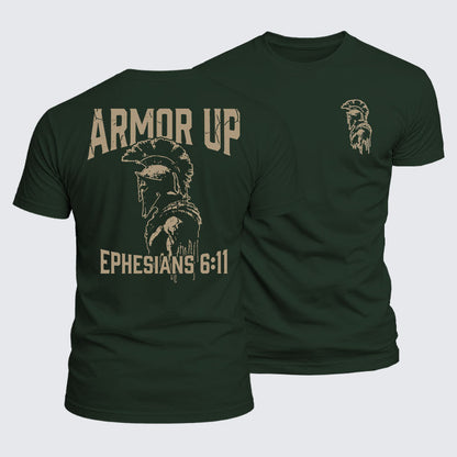 Luxe Mercerized Cotton Tee - Armor Up