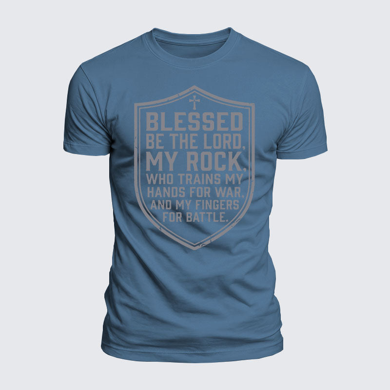 Luxe Mercerized Cotton Tee - Blessed Be The Lord