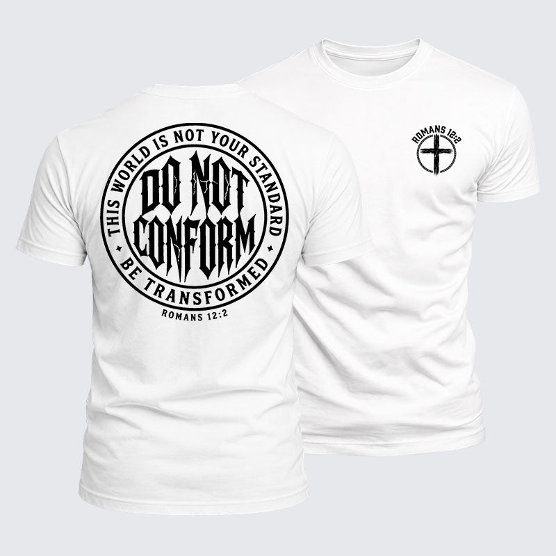Luxe Mercerized Cotton Tee - Do Not Conform