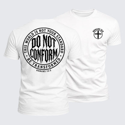 Luxe Mercerized Cotton Tee - Do Not Conform