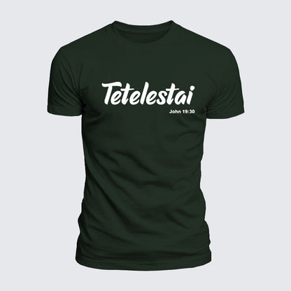 Luxe Mercerized Cotton Tee - Tetelestai John 19 : 30