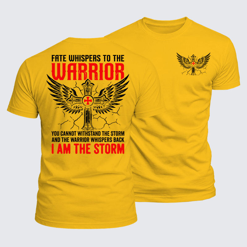 Luxe Mercerized Cotton Tee - I Am The Storm