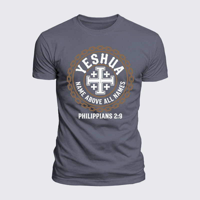 Luxe Mercerized Cotton Tee -  Yeshua Name Above All Names