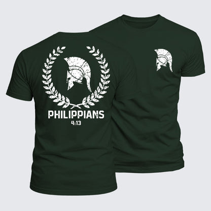 Luxe Mercerized Cotton Tee - PHILIPPIANS 4:13