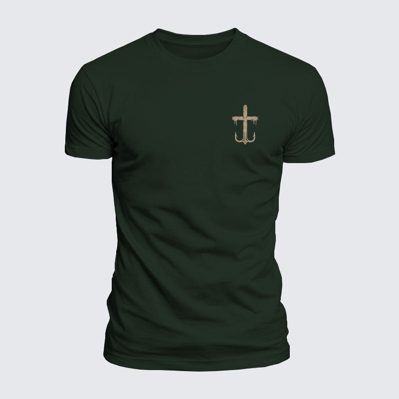 Luxe Mercerized Cotton Tee - Cross